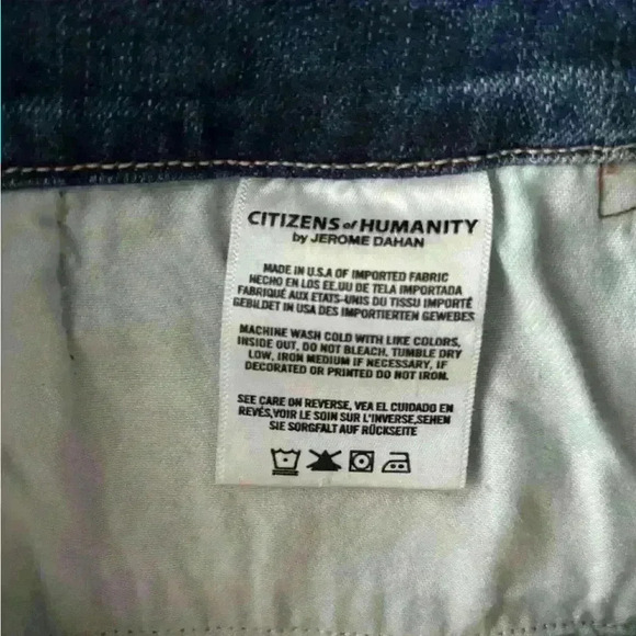 Citizens of Humanity Denim  Pencil Skirt, Size M - Picture 5 of 6